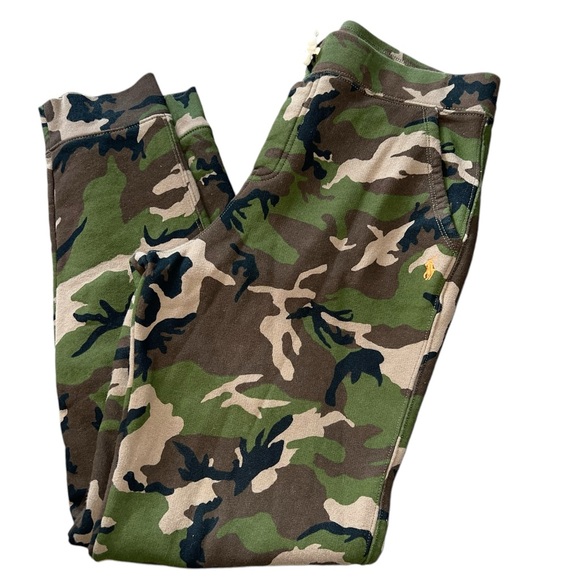 Youth Camo-Print Drawstring Jogger Pants | Size XL 18-20 - Picture 1 of 7